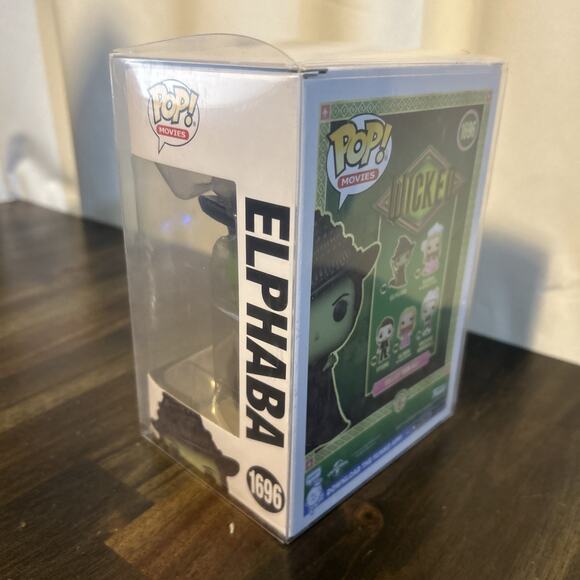 Funko POP Movies: Elphaba - Wicked - 1696- BOX IS IN A PROJECTIVE OUTTER CASE - Picture 6 of 9